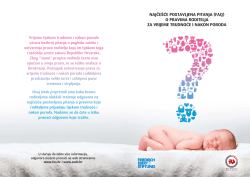 Najčešća pitanja o pravima roditelja za vrijeme trudnoće i