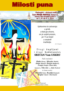 Pročitaj publikaciju - Svetište Majke Božje Bistričke, Marija Bistrica