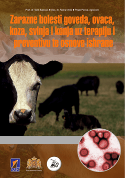 Zarazne bolesti goveda, ovaca, koza, svinja i konja