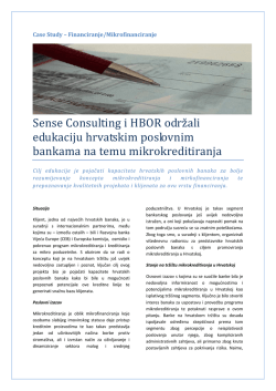 Sense Consulting i HBOR održali edukaciju hrvatskim poslovnim