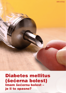 Diabetes mellitus (šećerna bolest)