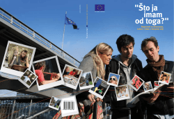 Mogućnosti za obrazovanje, kulturu i mlade u Europskoj uniji
