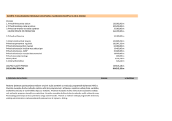Programsko i financijsko izvješće za 2013. godinu