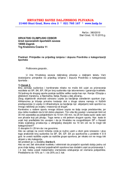 Kategoriz. 2010. - primjedbe.pdf - Hrvatski savez daljinskog plivanja