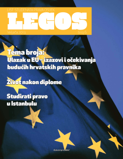 Legos br. 6 - Pravni fakultet