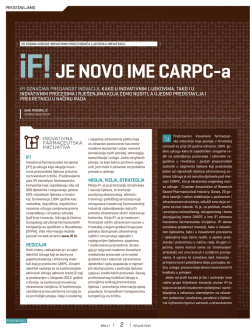 iF!je novo iMe CaRPC-a