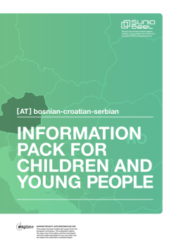 INforMATIoN PAck for cHIlDrEN AND YoUNG PEoPlE