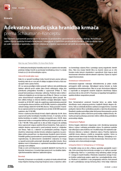 Adekvatna kondicijska hranidba krmača (pdf | 197,08