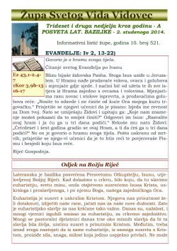 Preuzmi PDF datoteku - Župa sv. Vida, Vidovec