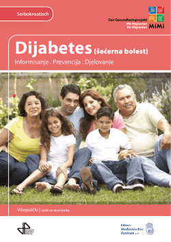 Dijabetes(šećerna bolest) - Ethno