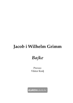 Grimm, J. i W.: BAJKE