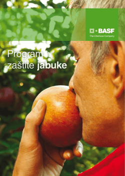 Program zaštite jabuke - BASF Croatia zaštita bilja