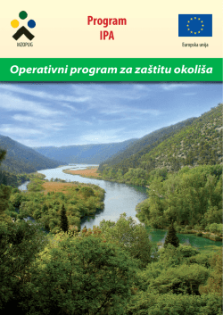 Operativni program za zaštitu okoliša (ažurirano u lipnju
