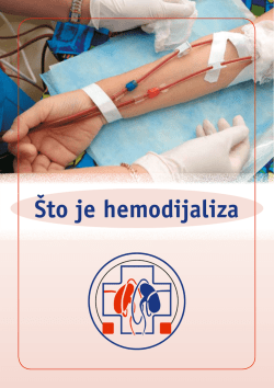 Što je hemodijaliza - Zajednica udruga dijaliziranih i transplantiranih