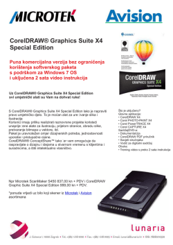 CorelDRAW® Graphics Suite X4 Special Edition