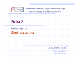 Fizika2_Razlikovni_Predavanje11-Struktura atoma.pdf