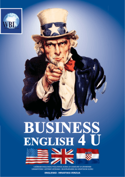 ENGLISH4 U - Poslovni engleski