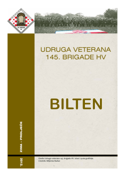 aktivnosti - Udruga veterana 145.brigade HV