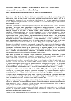 2014 10 27 Ebola za web MF - Medicinski fakultet u Sarajevu