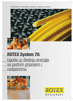 Prospekt Rotex System 70 - GEO