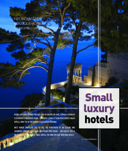 Small luxury hotels - Lešić Dimitri Palace