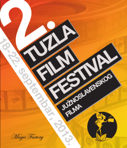 Katalog TFF 2013.indd - tuzla film festivala