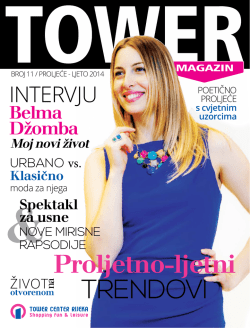 Tower Magazin 2014 proljeće