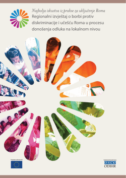 Regionalni izvještaj o borbi protiv diskriminacije i učešću