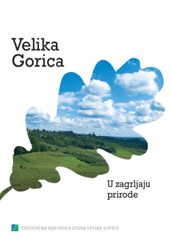 brosura U zagrljaju prirode - Turistička zajednica Velike Gorice