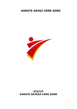 statut - Karate Savez Crne Gore