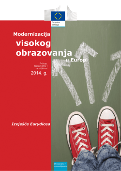 Modernizacija visokog obrazovanja u Europi - EACEA