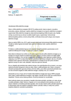 Liberalizacija tržišta električne energije (pdf)
