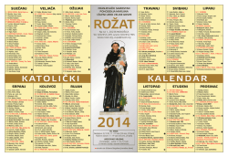 Rozat_Ka tolicki kalendar 2014.indd
