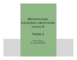 metodologija metodologija političkih i društvenih nauka ii nauka ii