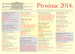 HGZ Prosinac_2014 - Hrvatski glazbeni zavod