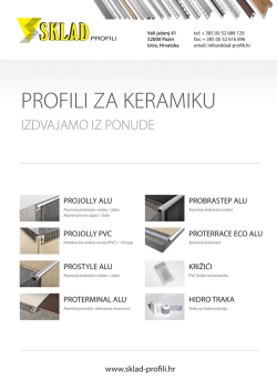 Profili za keramiku PDF