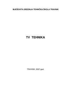 TV TEHNIKA - Mješovita srednja tehnička škola Travnik