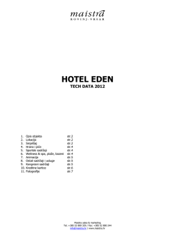 Hotel EDEN - Jazztravel.hr