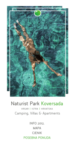 Naturist Park Koversada - Camping in Croatia in Rovinj and Vrsar