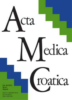2012 - Vol66 - Broj 4.pdf - Akademija medicinskih znanosti Hrvatske