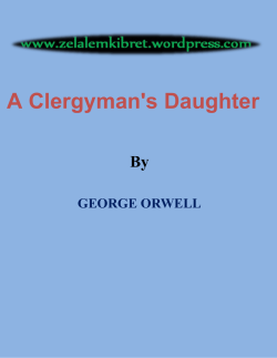 A Clergyman`s Daughter