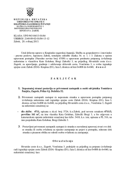 Zaključak - Ured državne uprave u Krapinsko