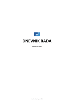 PDF format - Dnevnik rada