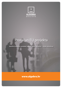 Proračun EU projekta