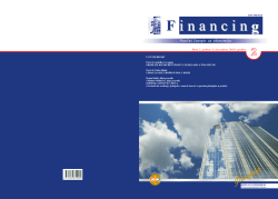 Naučni časopis "Financing" - Broj 2 Godina 1 / decembar 2010.