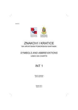 Index of Abbreviations - Hrvatski hidrografski institut