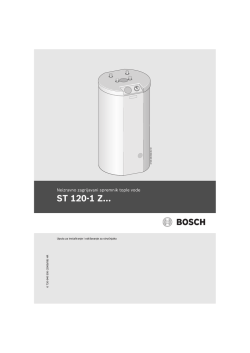 ST 120-1 Z... - Bosch toplinska tehnika