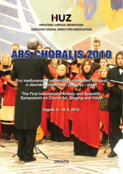 AC 2010 - Choral Croatia