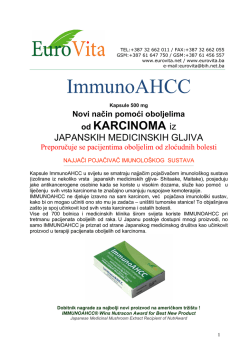 ImmunoAHCC - EuroVita BiH