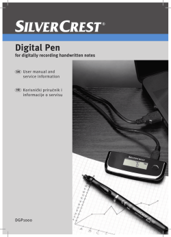 Digital Pen - TARGA Service